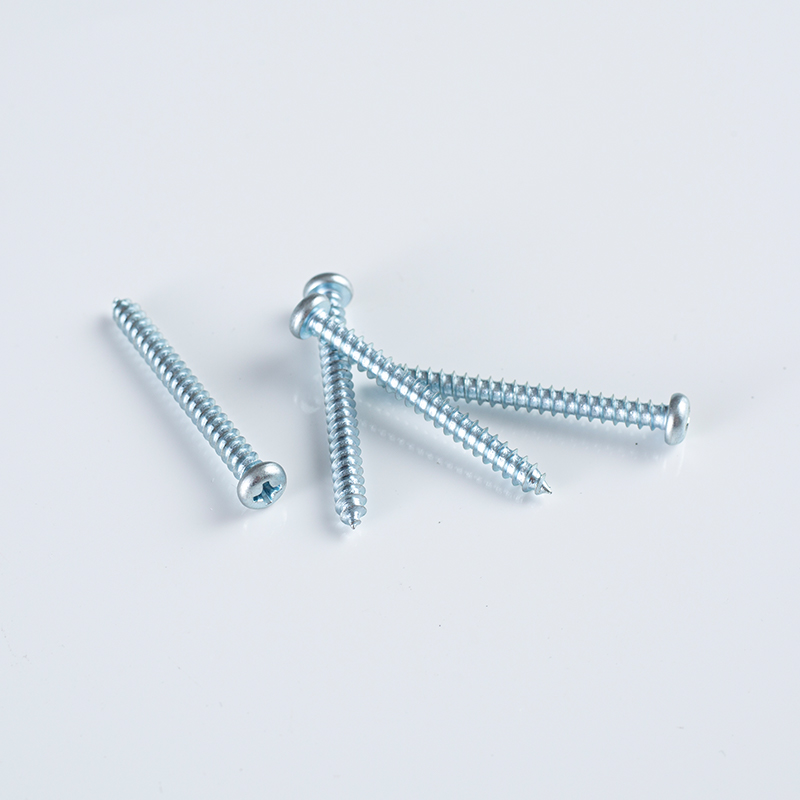 Tornillo autorroscante de 8G × 3/8-2 galvanizado, con cabeza alomada Phillips