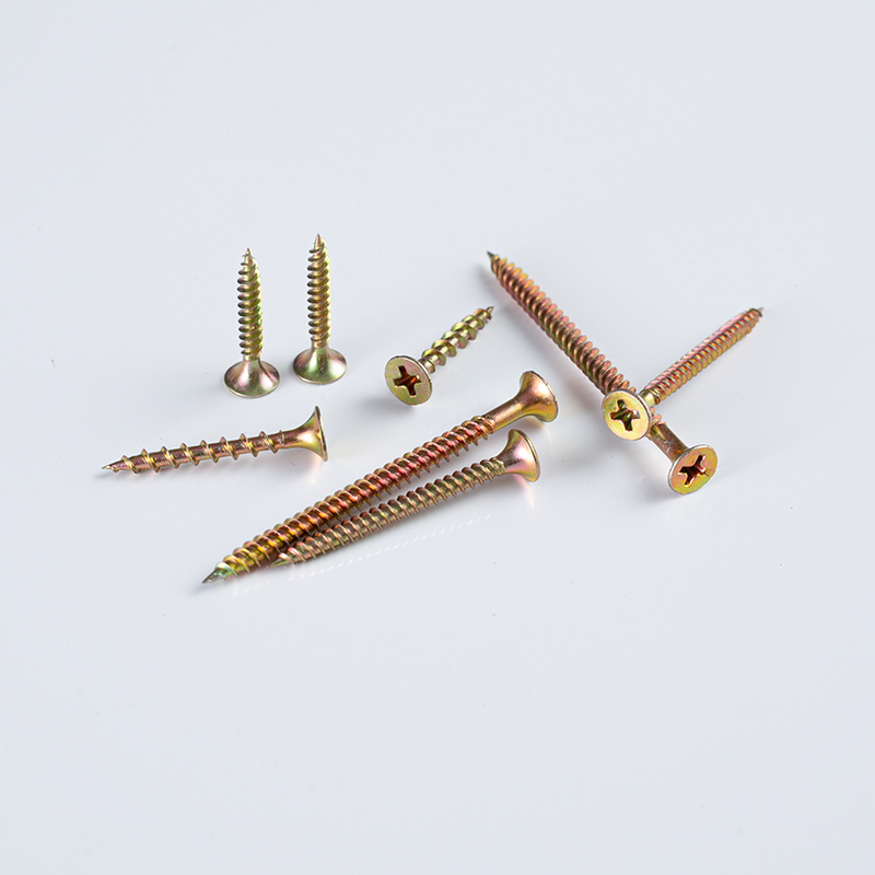 Tornillo para placas de yeso con rosca gruesa o fina, cabeza Phillips y recubrimiento Z/Y