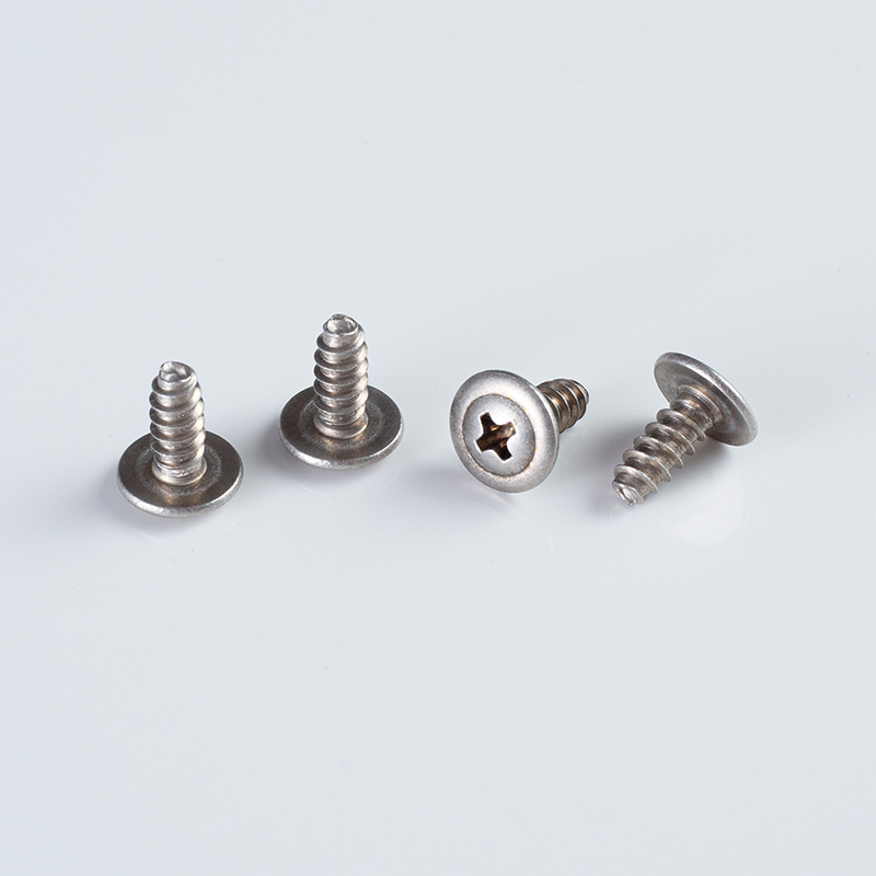 Tornillo de 4,2×13 con cabeza abombada y punta plana, versión tratada térmicamente