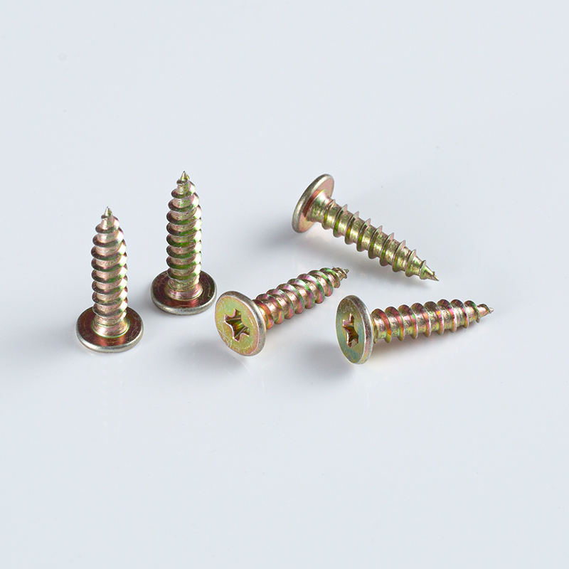 Tornillo de 10-16×16 Z/Y con cabeza plana delgada Phillips y punta afilada