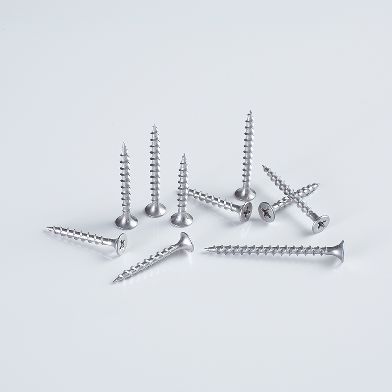 Tornillo de rosca gruesa de 3,8×25-57 A2 de acero inoxidable, con cabeza alomada Phillips y rosca completa, limpio y brillante