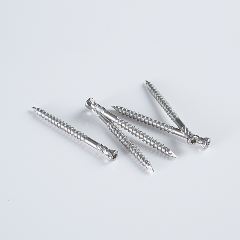 Tornillo de 10G×50-65 T20 A4 SS316 con cabeza avellanada pequeña Torx y punta tipo cuchilla