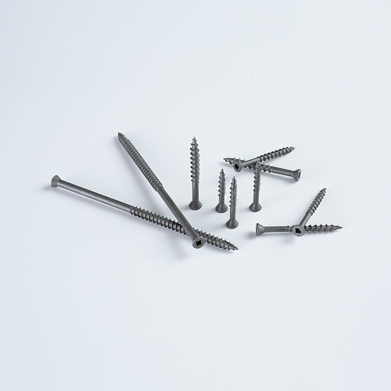 Tornillo avellanado T17 de 8G×30-65 con ranura cuadrada y recubrimiento anticorrosión verde de 500 h (AP-SX053)