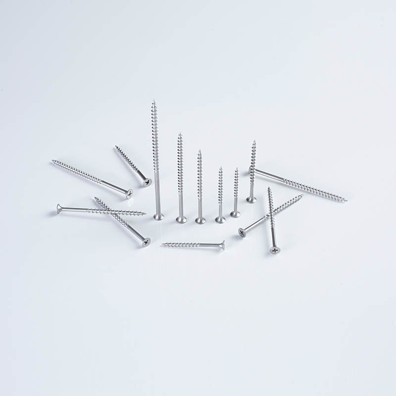 Tornillo de acero inoxidable 410 de 4,2×65-75 con cabeza trompeta Phillips, rosca gruesa y rosca parcial