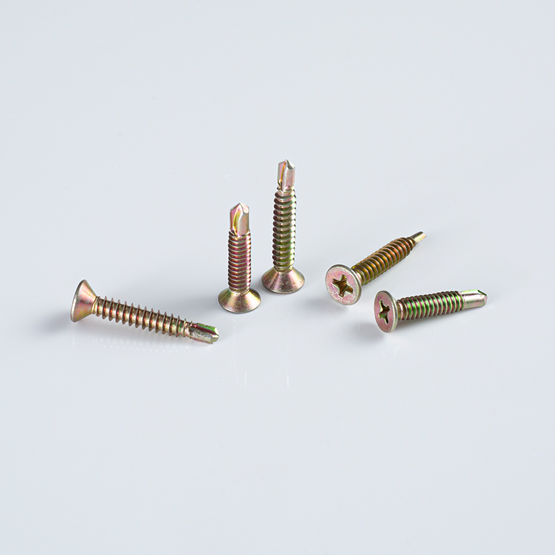 Tornillo autoperforante de cabeza avellanada con ranura en cruz 10-24×25-65 Z/Y
