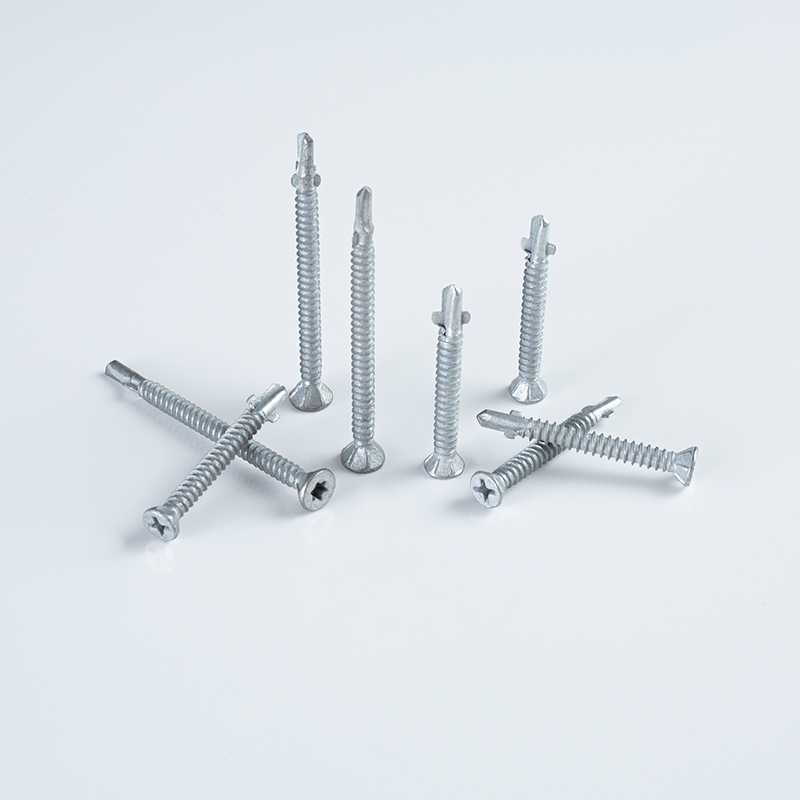 Tornillo autoperforante de cabeza avellanada con ranura en cruz y ala 10×45-55 CL3