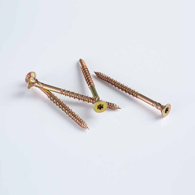 Tornillo de 14-7×50-150 Z/Y con cabeza cónica cuadrada, accionamiento Torx y rosca de dos etapas