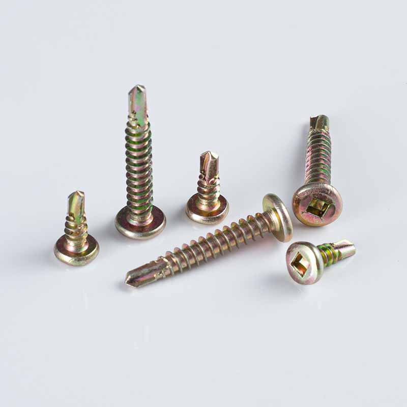 Tornillo autoperforante de cabeza wafer con ranura cuadrada 10-16×16-30 Z/Y